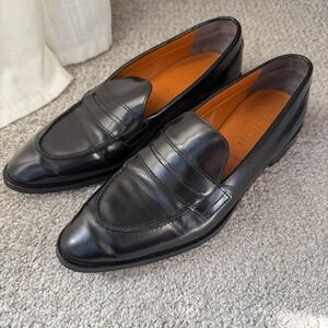 Everlane Black Leather Loafers